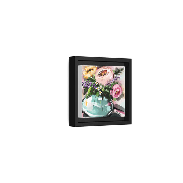 Framed Art Print – Fun and Funky Floral