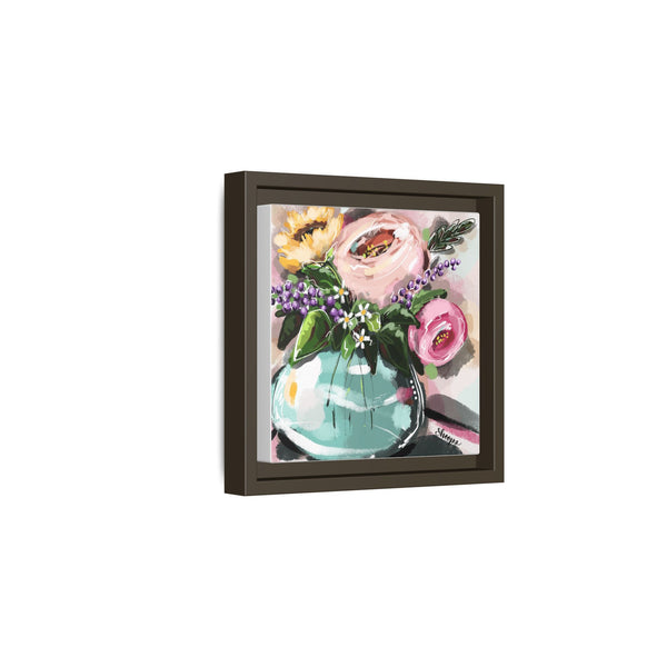 Framed Art Print – Fun and Funky Floral