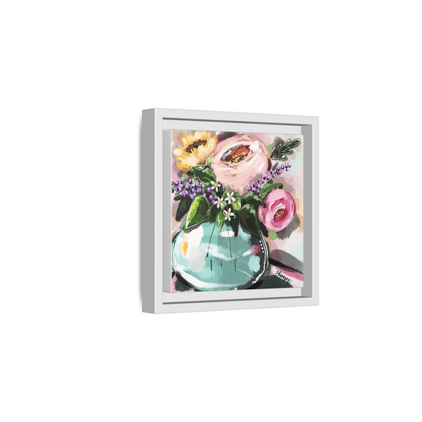 Framed Art Print – Fun and Funky Floral