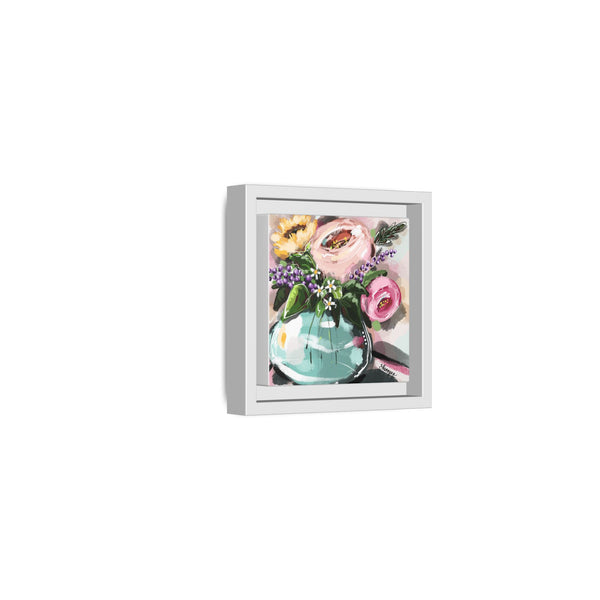 Framed Art Print – Fun and Funky Floral