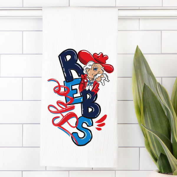 Ole Miss Tea Towel