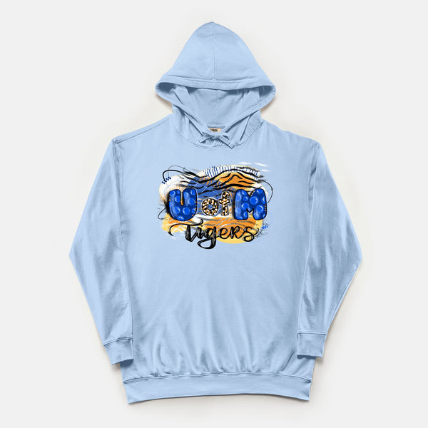 Memphis Comfort Color Lightweight Hooded Sweatshirt 1467