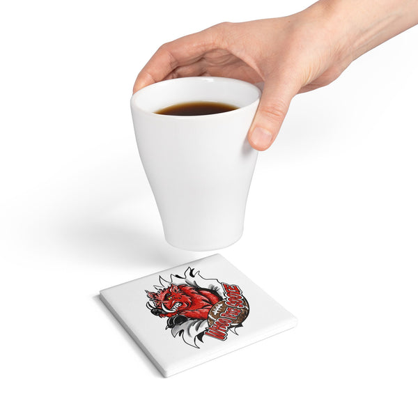 Arkansas Ceramic Coaster - Perfect for Game Day and Tailgating