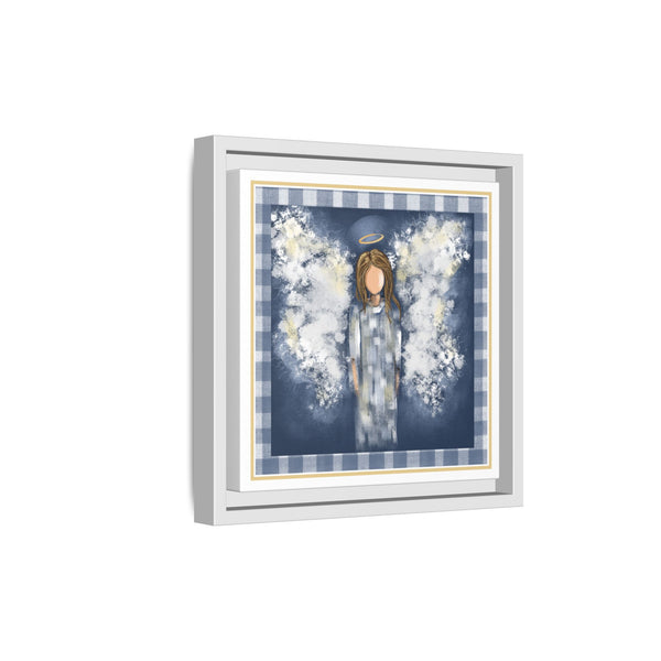 Framed Angel Canvas Wall Art - Rags to Riches