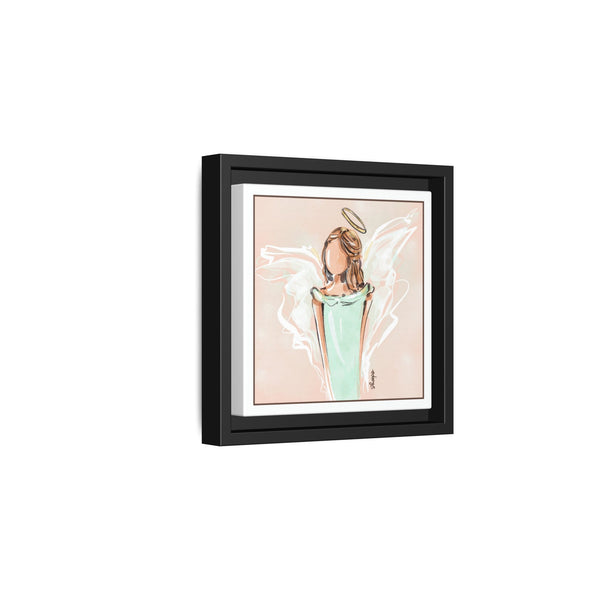 Framed Angel Canvas Art Print
