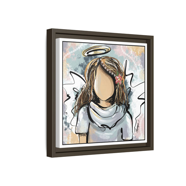 Framed Angel Art Print - Sweetie Pie