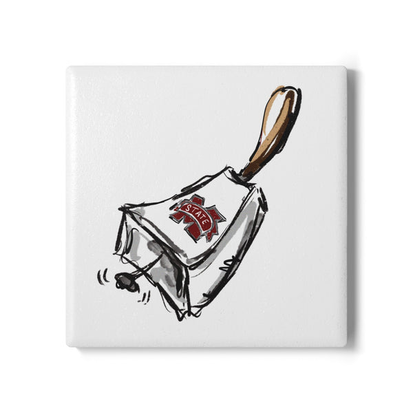 MSU Cowbell Coaster - Perfect for Home Decor and Gifts