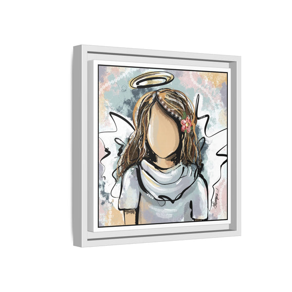 Framed Angel Art Print - Sweetie Pie