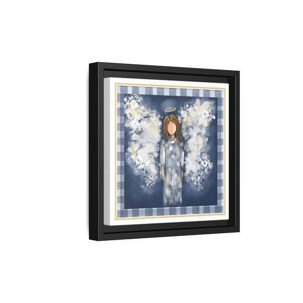 Framed Angel Canvas Wall Art - Rags to Riches