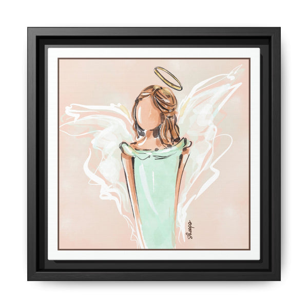 Framed Angel Canvas Art Print