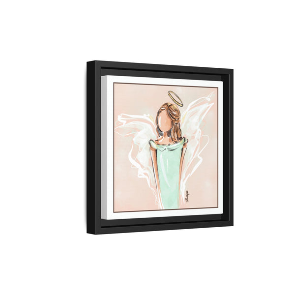Framed Angel Canvas Art Print