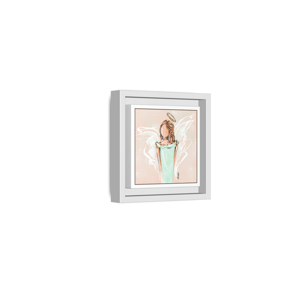 Framed Angel Canvas Art Print