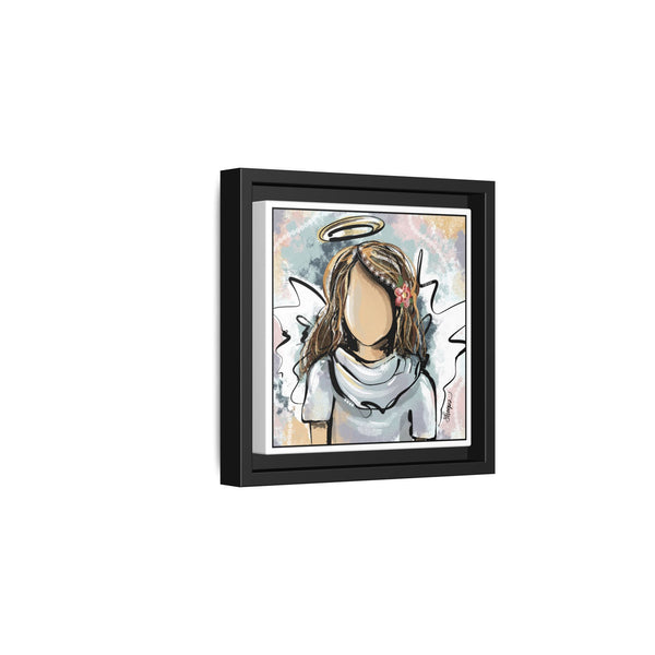 Framed Angel Art Print - Sweetie Pie