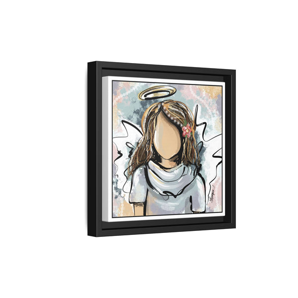 Framed Angel Art Print - Sweetie Pie