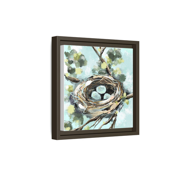 Framed Nest Art - Three New Babies