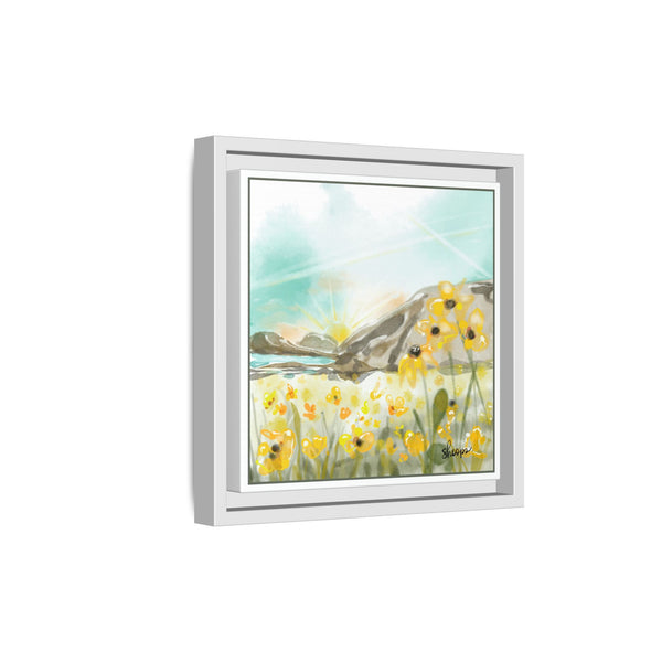 Framed Botanical Art Print - Good Morning Sunshine
