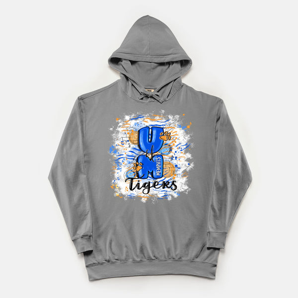 Memphis Comfort Color Lightweight Hooded Sweatshirt 1467