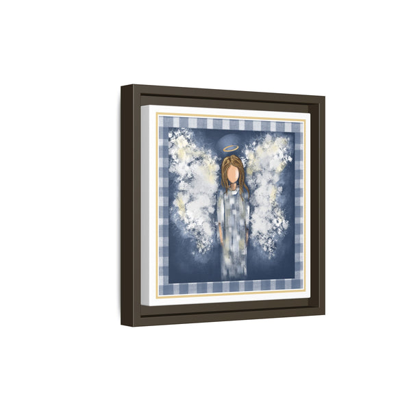 Framed Angel Canvas Wall Art - Rags to Riches