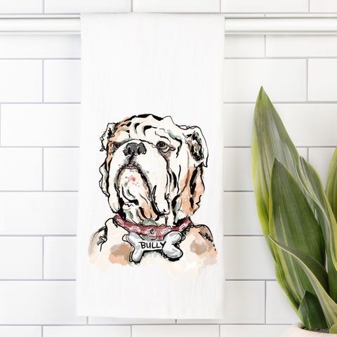 MSU Tea Towel (Flour Sack)