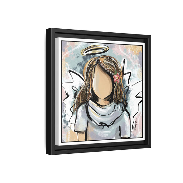 Framed Angel Art Print - Sweetie Pie