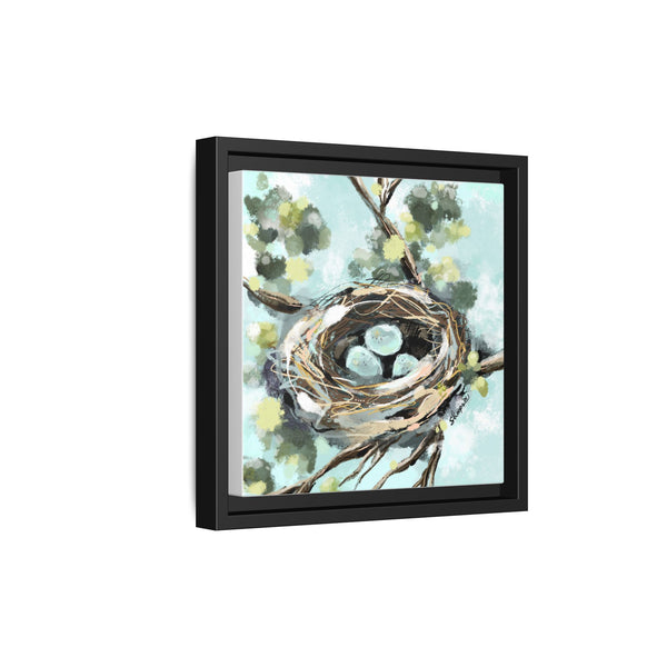 Framed Nest Art - Three New Babies