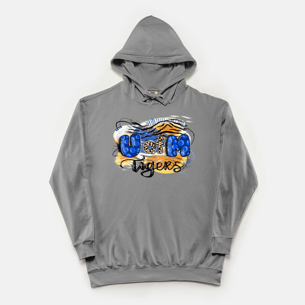 Memphis Comfort Color Lightweight Hooded Sweatshirt 1467