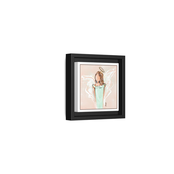 Framed Angel Canvas Art Print