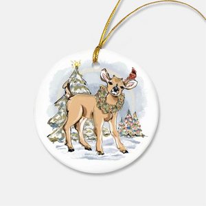 Ornament - Ceramic (Round)