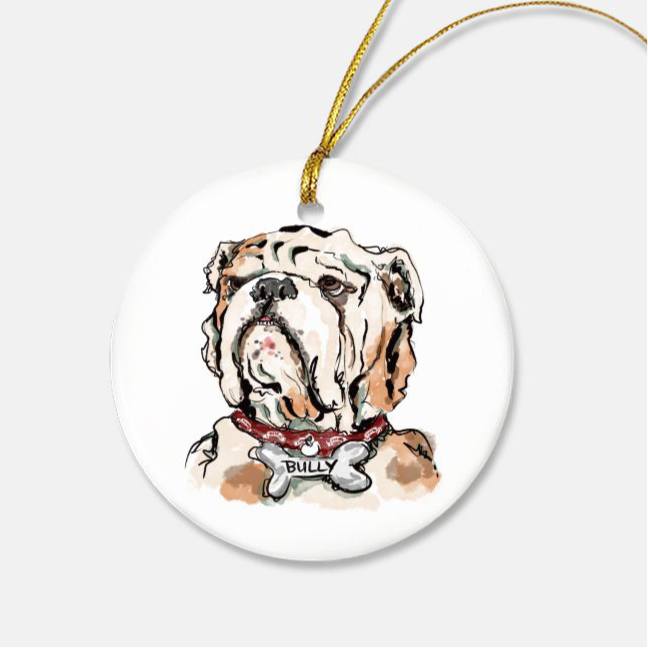 MSU Ornament - Ceramic (Round)