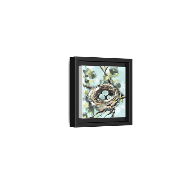 Framed Nest Art - Three New Babies