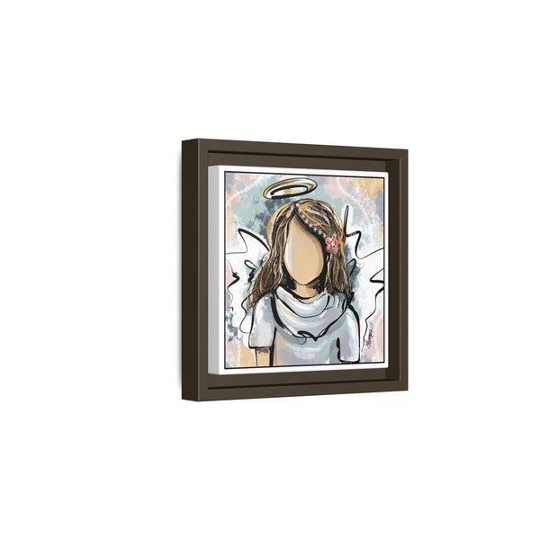 Framed Angel Art Print - Sweetie Pie