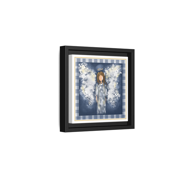 Framed Angel Canvas Wall Art - Rags to Riches
