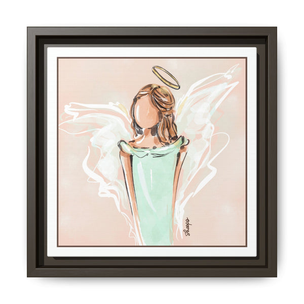 Framed Angel Canvas Art Print