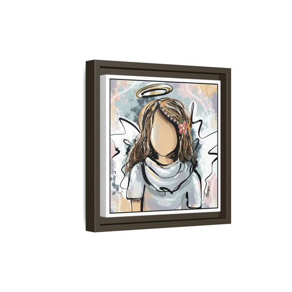 Framed Angel Art Print - Sweetie Pie