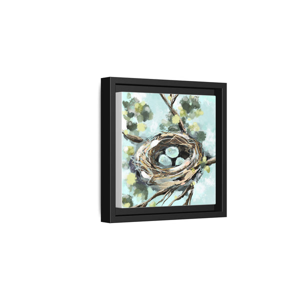 Framed Nest Art - Three New Babies
