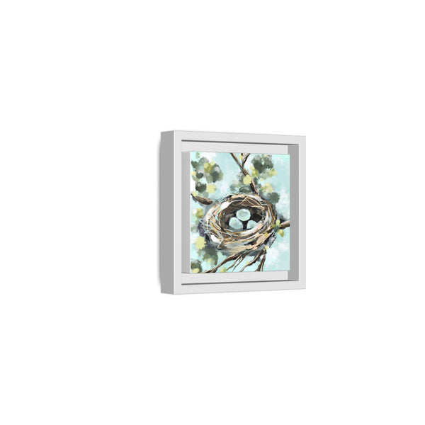 Framed Nest Art - Three New Babies