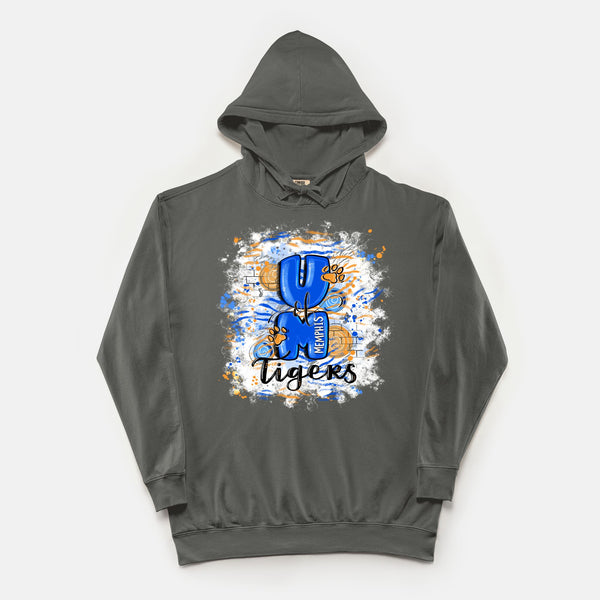 Memphis Comfort Color Lightweight Hooded Sweatshirt 1467