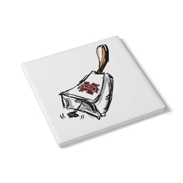 MSU Cowbell Coaster - Perfect for Home Decor and Gifts