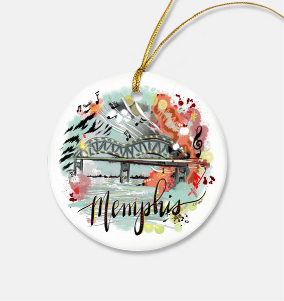 Ornament - Ceramic (Round)