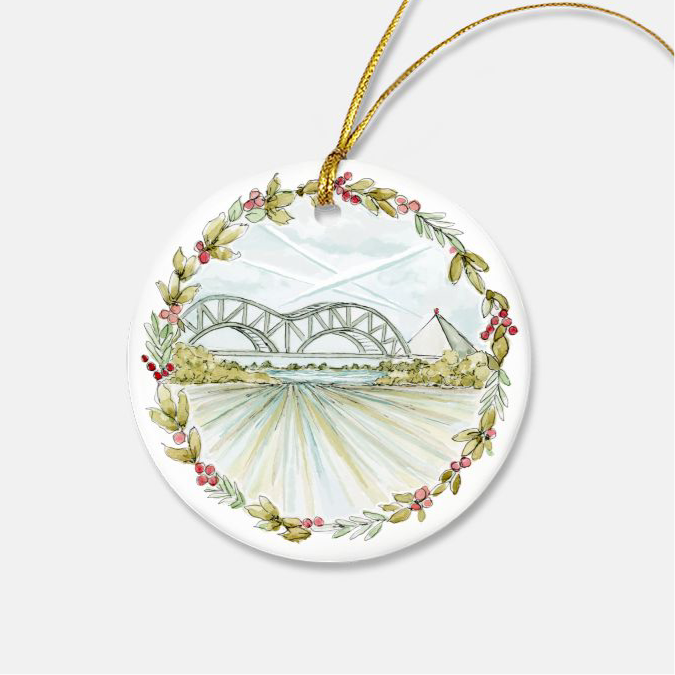 Ornament - Ceramic (Round)