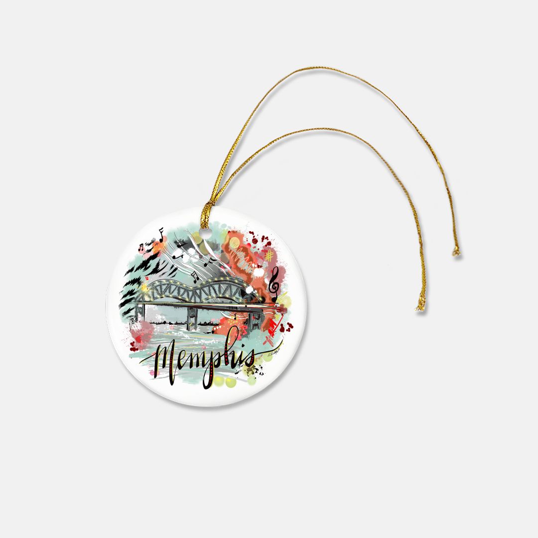 Ornament - Ceramic (Round)