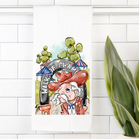 Ole Miss Tea Towel (Flour Sack)